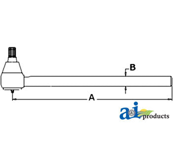 A-37H7293 Tie Rod, Long PN: 37H7293
