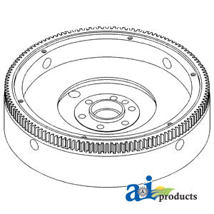 A-388302R21 Flywheel w/ 367042R1 Ring Gear PN: 388302R21
