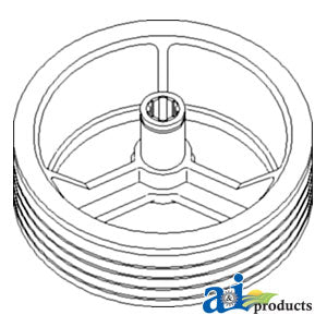 A-388396A1 Pulley, Feeder Jackshaft Drive PN: 388396A1