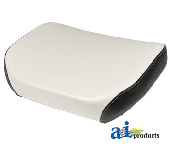 A-388546R91-5 Bottom Cushion, Wood Base, WHT/BLK VINYL PN: 388546R91-5