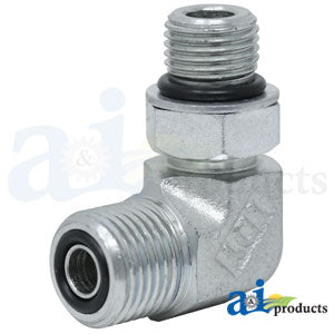 A-38H1004 Elbow Fitting, 90 DEG, O-RING FSF PN: 38H1004