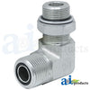 A-38H5018 Elbow Fitting, 90 Deg Adj Stud Elbow, ORFS PN: 38H5018