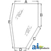 A-3A751-70670 Glass, Door (RH) - Tinted PN: 3A751-70670