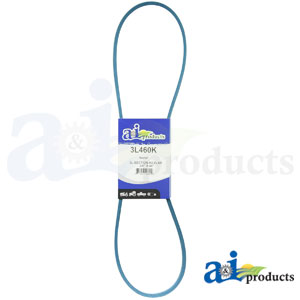 A and I, 3L460K Kevlar Blue V-belt (3/8