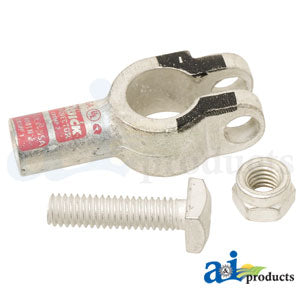 A-4001005N-B Battery Terminal, Neg. Copper Crimp, 1 Ga. (5 Pk) PN: 4001005N-B