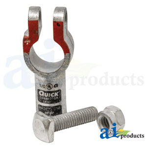 A-4010005P-B Battery Terminal, Pos. Copper Crimp, 1/0 Ga. (5 Pk) PN: 4010005P-B