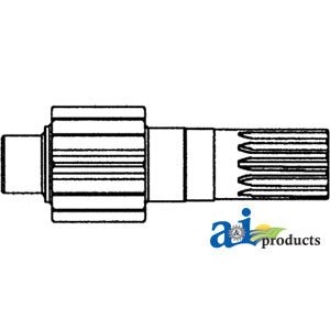 A-130884C1 Shaft, Final Drive Pinion PN: 130884C1