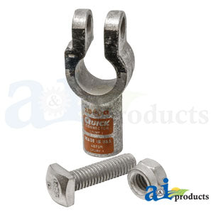 A-4020005N-B Battery Terminal, Neg. Copper Crimp, 2/0 Ga. (5 Pk) PN: 4020005N-B