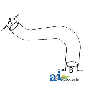 A-402205R1 Radiator Hose, Lower PN: 402205R1
