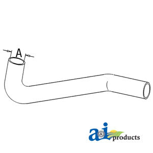 A-402215R1 Radiator Hose, Lower PN: 402215R1