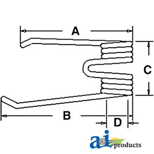 A-4101500680 Tedder Tooth PN: 4101500680