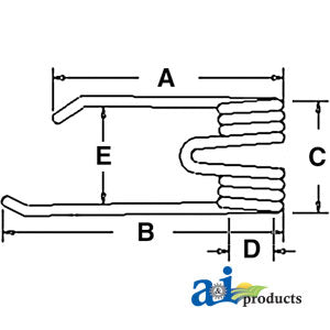 A-4101601490 Tedder Tooth (RH) PN: 4101601490