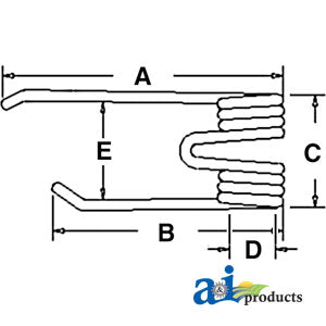 A-4101601590 Tedder Tooth (LH) PN: 4101601590