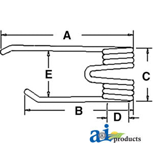 A-4101701260 Tedder Tooth (LH) PN: 4101701260