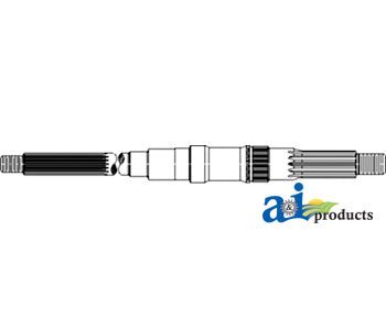A-411043A1 Shaft, Straw Chopper Housing Gear PN: 411043A1