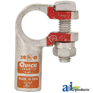 A-4120005P-B Battery Terminal, Pos. Copper Crimp, 2/0 Ga. (5 Pk) PN: 4120005P-B