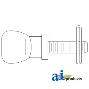 A-412575 Knob & Nut PN: 412575