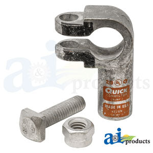 A-4220005N-B Battery Terminal, Neg. Copper Crimp, 2/0 Ga. (5 Pk) PN: 4220005N-B