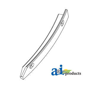 A-347913A1 Stiffener Vane, Cone Extension, Stainless Steel PN: 347913A1