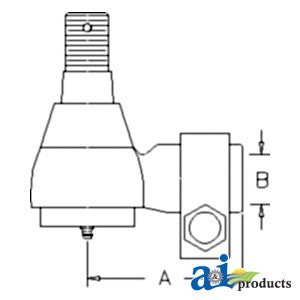 A-437222A1 Ball Joint, Steering Cylinder PN: 437222A1