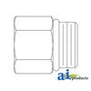 A-43A17 Straight Solid Male ORB X Female ORB Adapter, 2 pack PN: 43A17