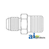 A-43C23 Straight Solid Male JIC X Male NPT Adapter PN: 43C23