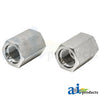 A-43C36 Special Straight Solid Female ORB X Female ORB Adapter, 2 pack PN: 43C36
