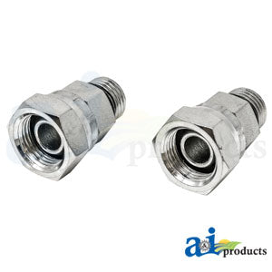 A-43D31 Female NPT Swivel X Male ORB Straight Adapter PN: 43D31