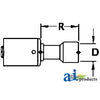 A-461-3185 Bedlock Barbs- Weld on Steel Fittings PN: 461-3185