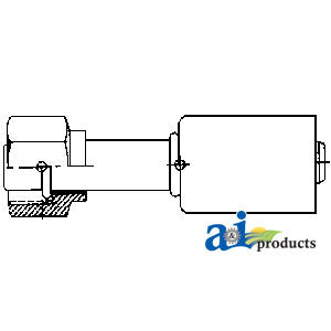 A-461-3324 Straight Female O-Ring Steel Beadlock Fittings PN: 461-3324