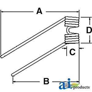 A-461110 Rake Tooth PN: 461110