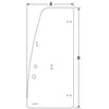 A-4684428 Glass, Cab Door PN: 4684428
