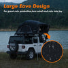 Rooftop Tent 140cm, Aluminum Folding Rooftop Tent  Camping Waterproof Windproof