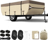 Folding Camper Cover Upgraded 7 Layers Top 3 Layers Side Heavy Duty Tent