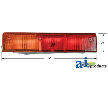 A-1425886M92 Lamp, Rear (LH), Amber Flasher / Red Side/Brake Light PN: 1425886M92