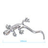 Automotive Solar Anti-collision Decorative Lights Gecko Shape