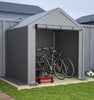 6x6 Ft Garden Shed Heavy Duty Outdoor Portable Garage Canopy