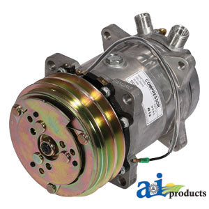 A-500-270 Compressor, New, Sanden Style w/ Clutch (9285) PN: 500-270