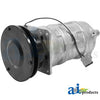 A-RE60697 Compressor, New, A6 Style w/ Clutch (1 groove 5.75
