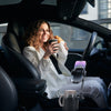 1Pc 2 In 1 Car Cup Phone Holder  360 Degree Rotating Phone Mount