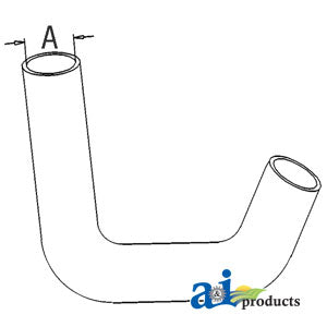 A-505617M1 Radiator Hose, Bottom PN: 505617M1