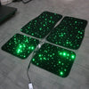 Baby's Breath Shaped Fiber Optic Light Car Foot Mat