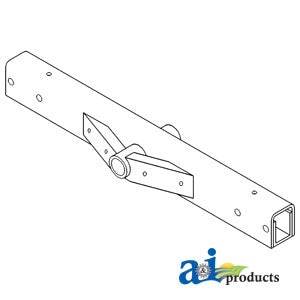 A-512982M92 Front Axle Assembly w/ Pivot Bushing PN: 512982M92
