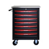 7 Drawers Multifunctional Tool Cart With Wheels,Metal Rolling