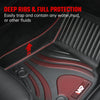 TPE Floor Mats Tesla Model Y 2021-2022 Model 3 2023-2025 Full Coverage 6 PCS