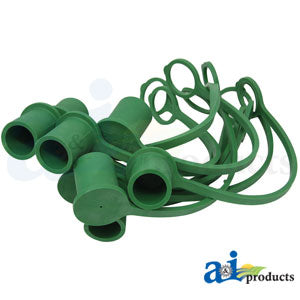 A-5209-4M-GR-P Green Dust Cap, 1/2