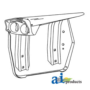 A-526912M91 Fender w/ Headlight Bracket (LH) PN: 526912M91