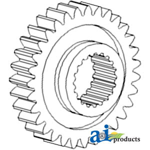 A-528675R1 Gear, Sliding, 3rd/ 4th Speed PN: 528675R1