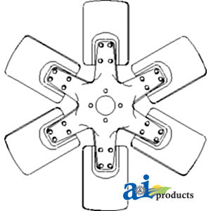 A-530177M1 Fan, 6 Blade PN: 530177M1