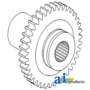 A-532907M1 Gear, PTO PN: 532907M1